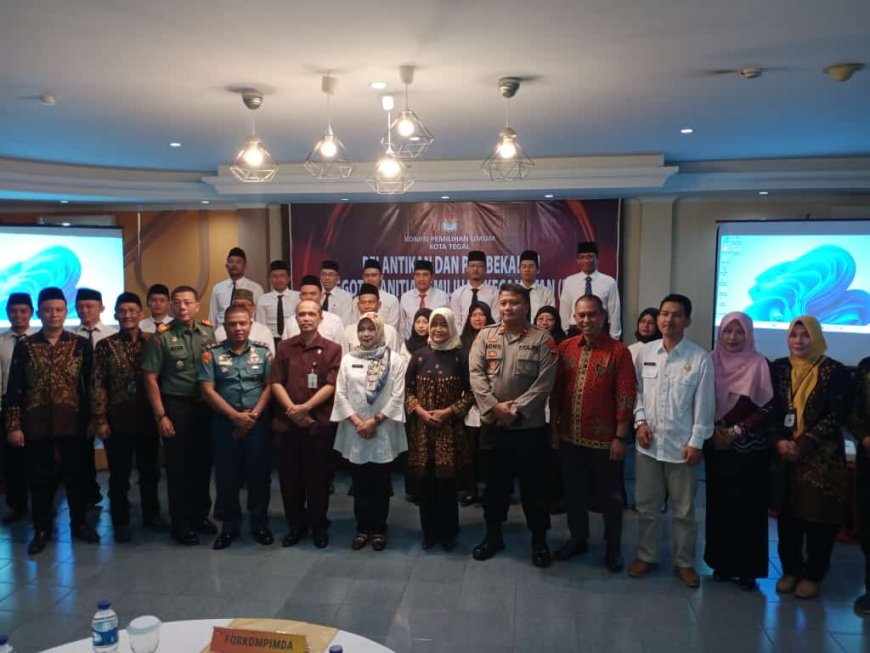 Danramil 04 Sumurpanggang Hadiri Pelantikan dan Pembekalan Anggota PPK Pemilihan Umum Tahun 2024