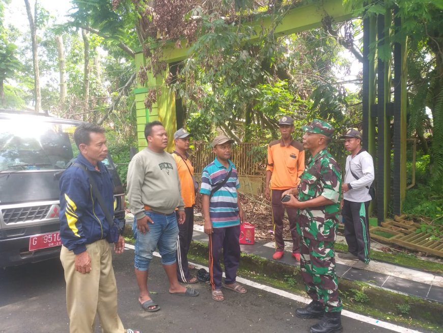 Pabung Kodim 0710/Pekalongan : Cegah Korban Jiwa, Perlu Perapian dan Pemangkasan Pohon