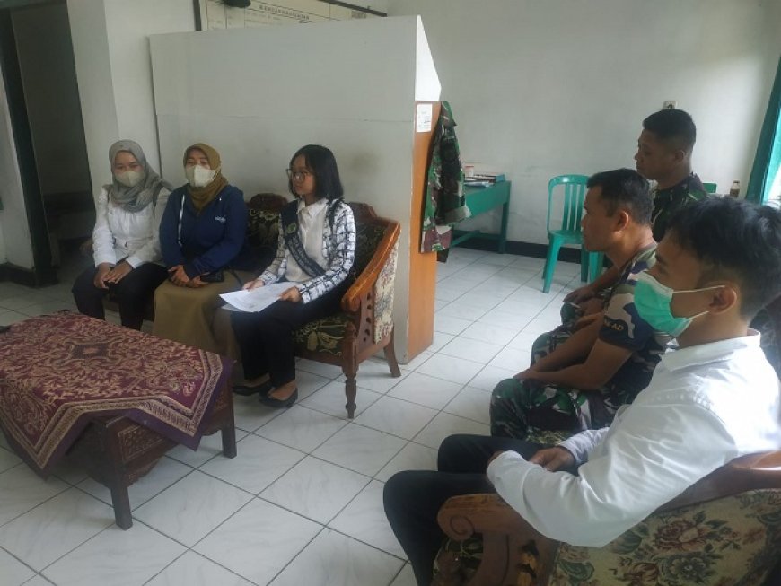 Sinergi Tugas PLKB Dengan Melaksanakan Koordinasi Ke Koramil