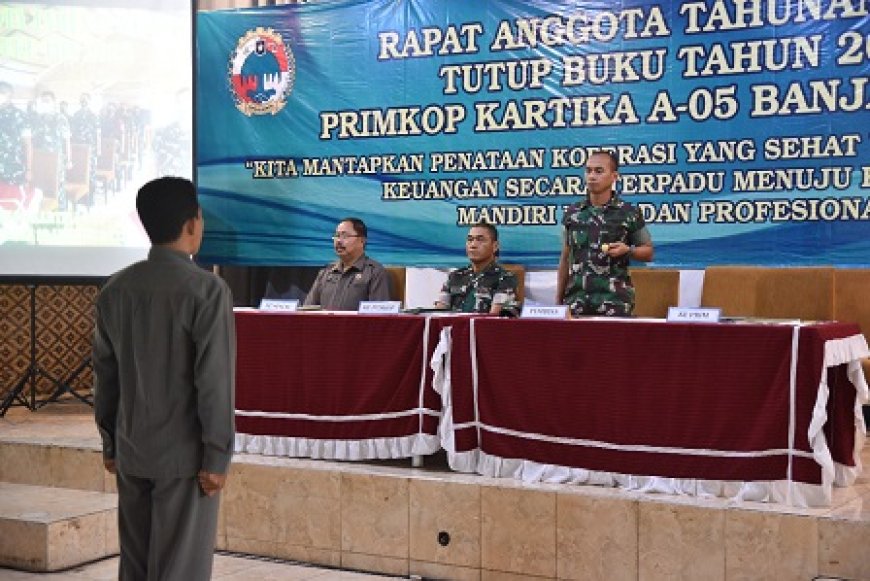 Primkop Kartika A-05 Banjarnegara tutup buku Tahun 2022