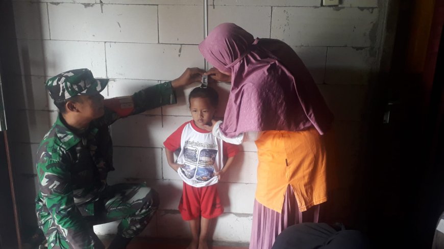 Peran Babinsa Dalam Mencegah Stunting 
