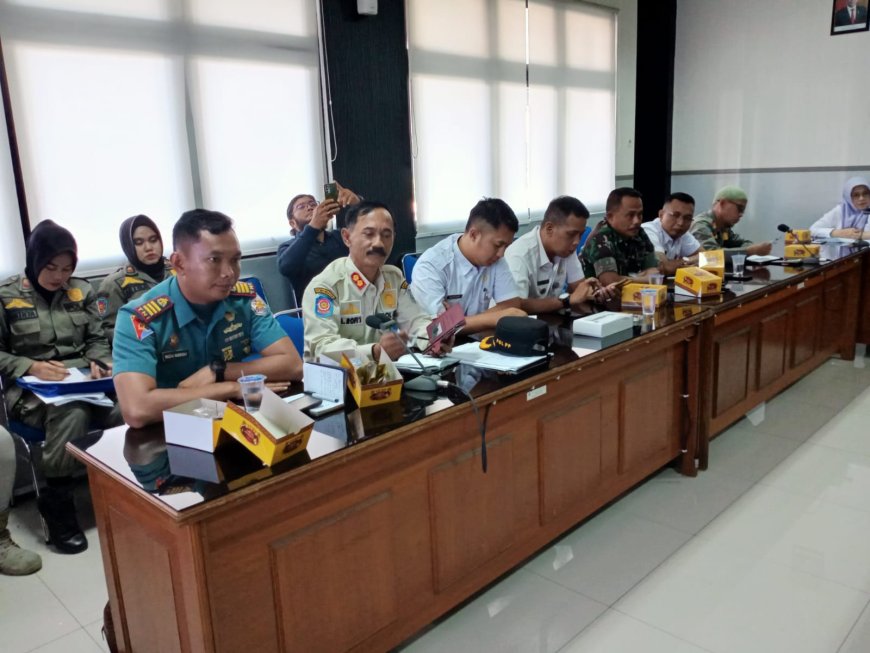 Danramil 02 Tegal Timur Hadiri Rapat Koordinasi Rencana Penertiban Pedagang Kaki Lima