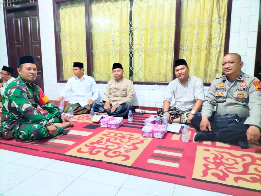 Jalin Keakraban Dengan Warga Binaan, Babinsa Koramil Warureja Hadiri Undangan Yasinan dan Doa Bersama