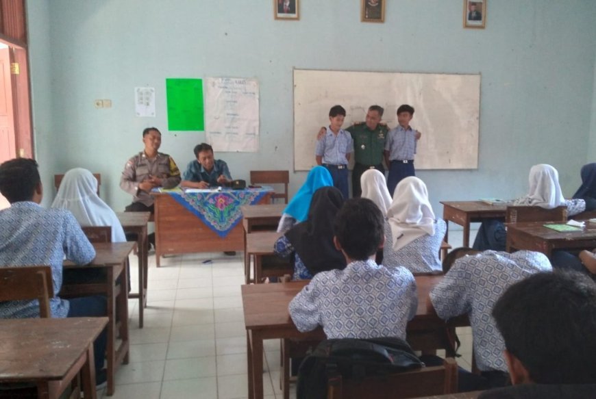 Danramil Somagede, Bela Negara Dipupuk Dari Usia Dini