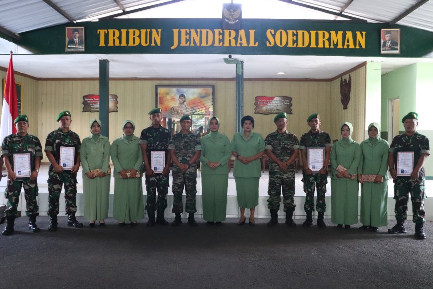 Dandim Banjarnegara Pimpin Sertijab Perwira Dan Pelepasan Prajurit yang MPP