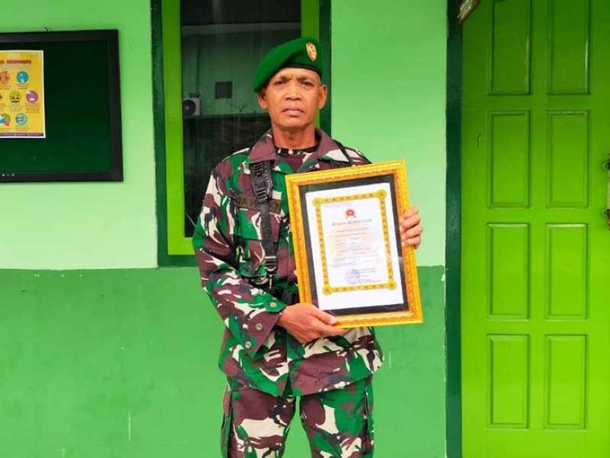Sertu Jawito Pelatih SSB dan Fisik Remaja Masuk TNI, Purna Tugas