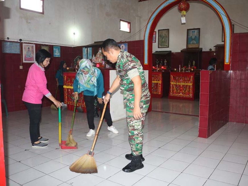 Toleransi dan Kerukunan Melalui Kerja Bakti Lintas Agama dalam Rangka Menyambut Imlek