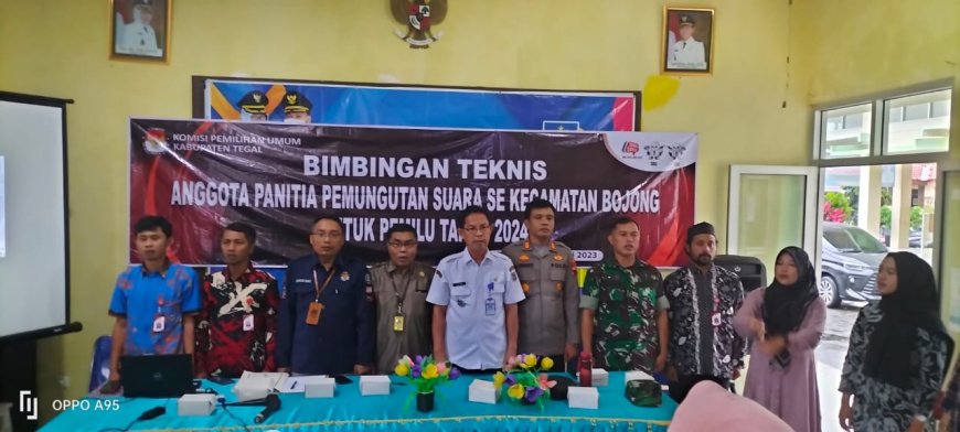 Danramil 20 Bojong Hadiri Bimbingan Teknis Anggota PPS Kecamatan Bojong