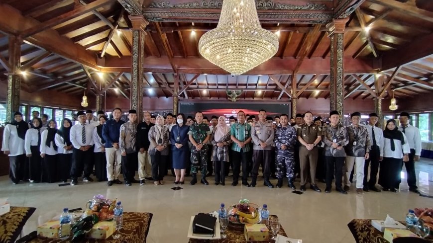 Kasdim 0712 Tegal Hadiri Pelantikan anggota PPS Kota Tegal