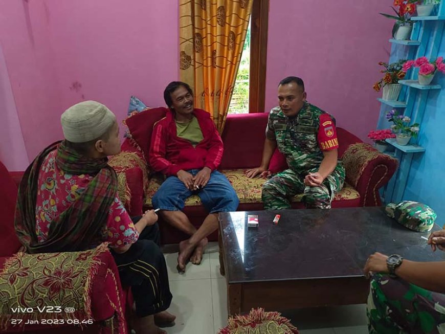 Amankan ODGJ Ngamuk Pecahkan Kaca Rumah Warga