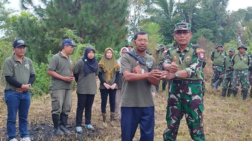 Mitigasi Bencana, Kodim 0712 Tegal Tanam 15.000 Pohon