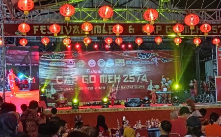 Kasdim 0712 Tegal Hadiri Festival Cap Go Meh Dalam Rangka Perayaan Tahun Baru Imlek 2574