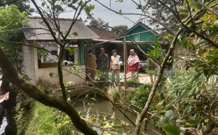Babinsa Dampingi Kegiatan Verifikasi Odf Di Kampung Pancasila