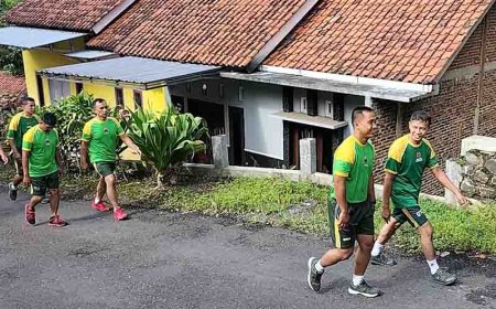 Melaksanakan Olahraga guna menunjang Tugas Pokok