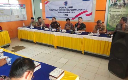 Danramil Hadiri Sosialisasi PTSL
