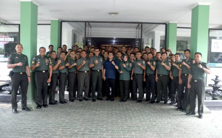 Anggota Kodim 0712 Tegal Ikuti Pelatihan Jurnalistik Pendam IV Diponegoro