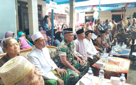 Danramil 08 Talang Hadiri Peringatan Isra Miraj Nabi Muhammad SAW