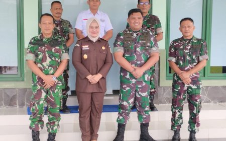 Dandim 0712 Tegal Menerima Kunjungan Kajari Kota Tegal