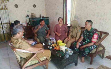 Memperkuat Sinergi dan Kepercayaan Babinsa Jalin Silaturahmi dengan Warga Binaan di Banjarnegara