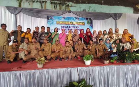 Danramil 04 Karangkobar Hadiri Kegiatan Pembinaan Wilayah Desa Binaan TP PKK Kabupaten Banjarnegara Tahun 2023