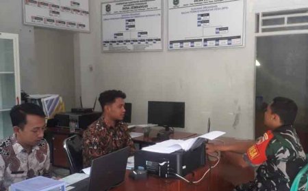Babinsa Tingkatkan Sinergitas dengan Pemerintah Desa Melalui Komsos