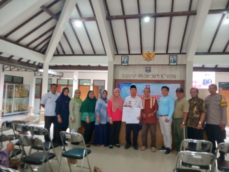 Dapur Sehat Atasi Stunting, Danramil Tegal Barat Hadiri Rembug Stunting