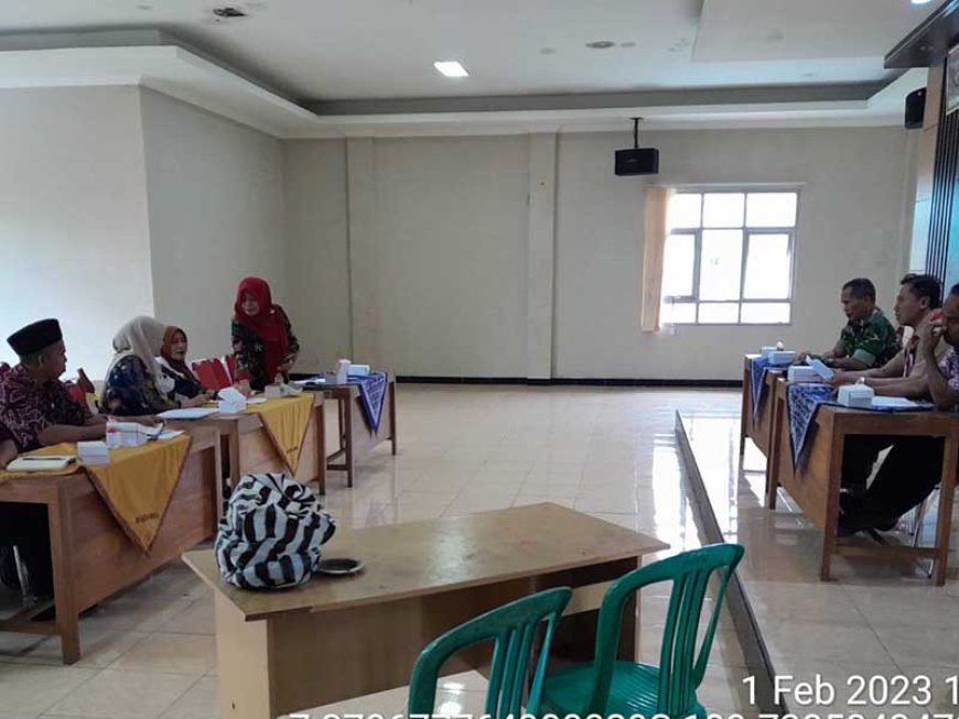Pelda Teguh Rahayu Hadiri Review Pembentukan Kembali PPTK Karangkobar