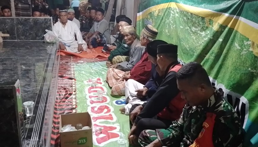 Danramil 08 Talang Hadiri Doa Bersama dan Ziarah Sesepuh Desa Kaladawa