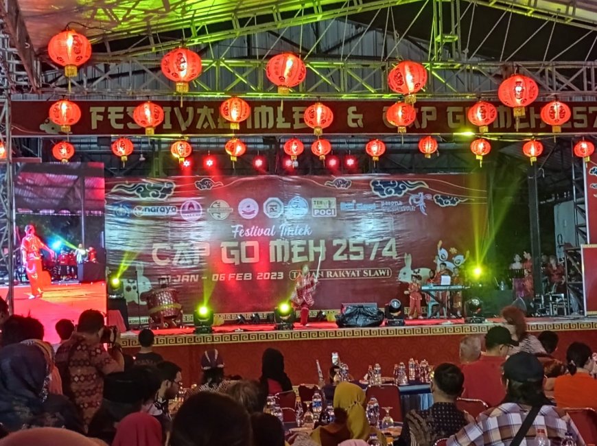 Kasdim 0712 Tegal Hadiri Festival Cap Go Meh Dalam Rangka Perayaan Tahun Baru Imlek 2574