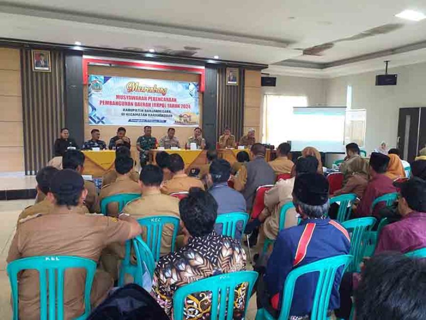 Babinsa Hadiri Musyawarah Perencanaan Pembangunan Daerah RKPD Tahun 2024