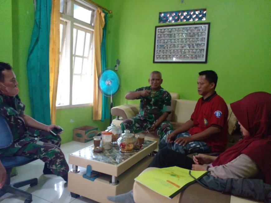 Danramil Talang Komsos Dengan Tokoh Masyarakat Desa Tegalwangi