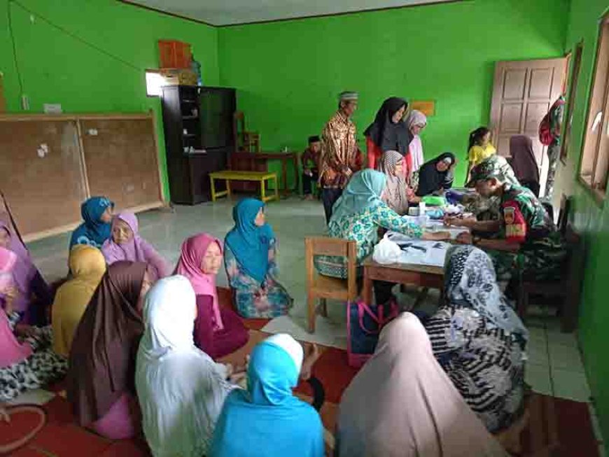 Babinsa Koramil 04 Hadir dalam Kegiatan Posyandu Lansia