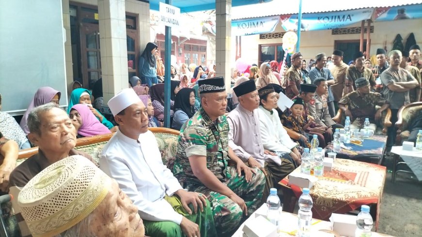 Danramil 08 Talang Hadiri Peringatan Isra Miraj Nabi Muhammad SAW