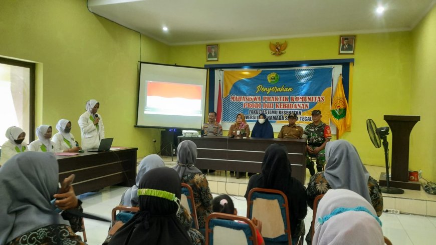 Danramil 08 Talang Hadiri Pembukaan Praktek Kerja Lapangan D3 Kebidanan