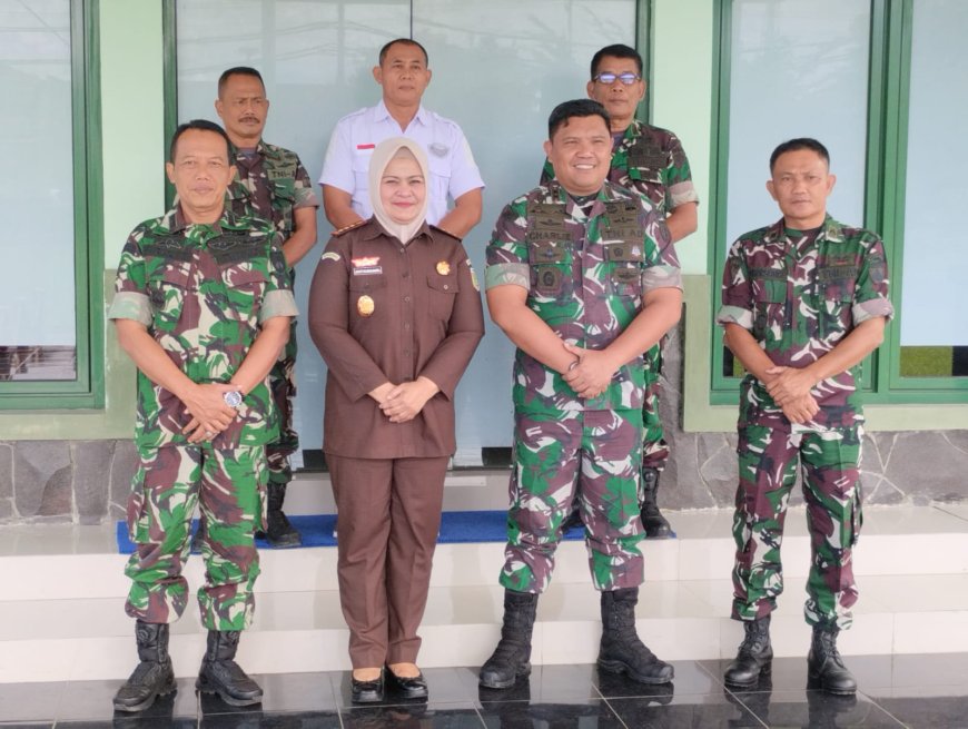 Dandim 0712 Tegal Menerima Kunjungan Kajari Kota Tegal