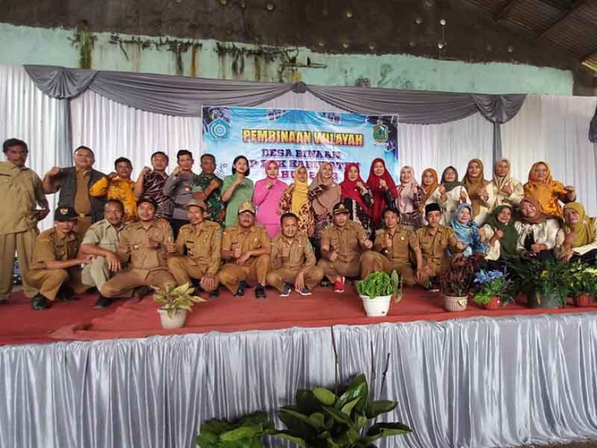 Danramil 04 Karangkobar Hadiri Kegiatan Pembinaan Wilayah Desa Binaan TP PKK Kabupaten Banjarnegara Tahun 2023