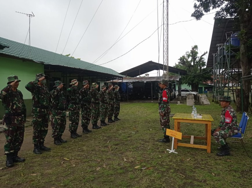 Ukur Profesionalisme Prajurit, Kodim 0712/Tegal Gelar Uji Terampil Jabatan