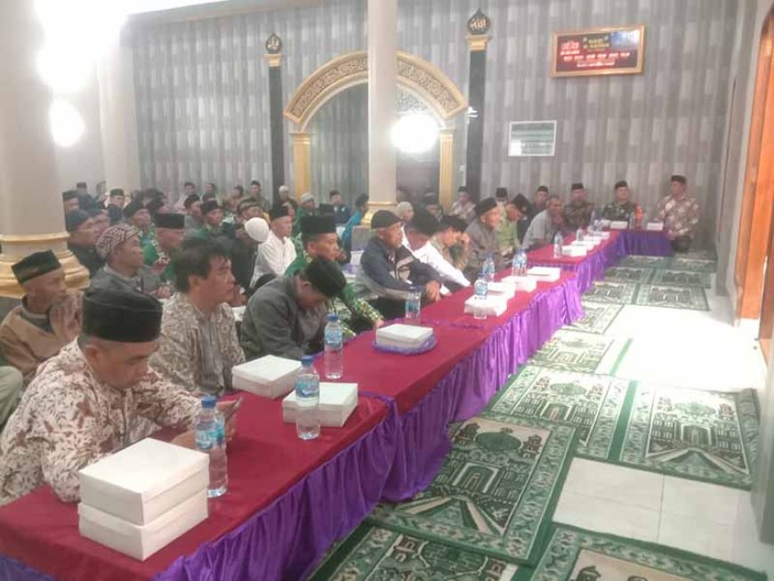 Babinsa Hadiri Pengajian Rutin Ahad Pon di Pandanarum