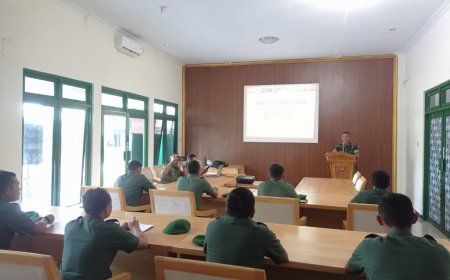 Kodim 0712/Tegal Berikan Pembekalan Anggota Baru