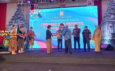 PT. BPR BKK MANDIRAJA (Perseroda) berikan deviden  Rp. 2,35 milliar Ke Pengprov Jateng  dan Pengkab Banjarnegara