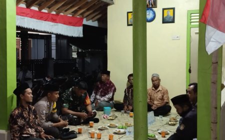 Babinsa Koramil 10 Dukuhturi Hadiri Peresmian Pos Kamling