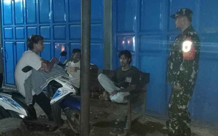 Patroli Malam TNI-Polri Tingkatkan Keamanan di Punggelan