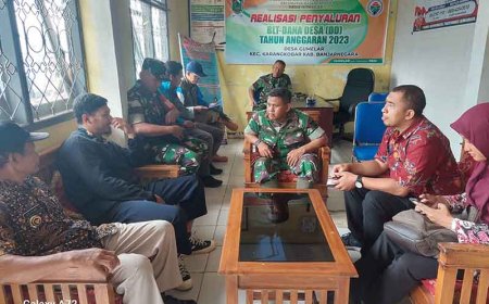 Peninjauan dan Pengidentifikasi Lokasi TMMD Desa Gumelar Tahun 2024