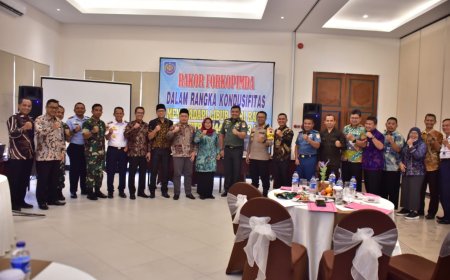 Cipta Kondisi Hadapi Libur Hari Raya Idul Fitri 1444 H/2023 M, Dandim 0712 Tegal Hadiri Rapat Koordinasi Bersama Forkopimda Kabupaten Tegal