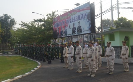 Kodim 0712 Tegal Gelar Upacara Hari Senin 29 Maret 2023