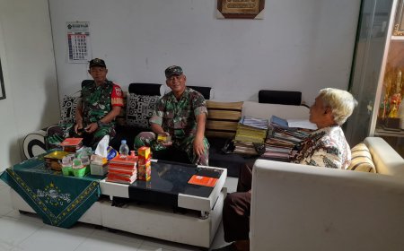 Cegah Perang Sarung, Danramil 08 Talang Melaksanakan Komsos dan Imbau Melalui Sekolah