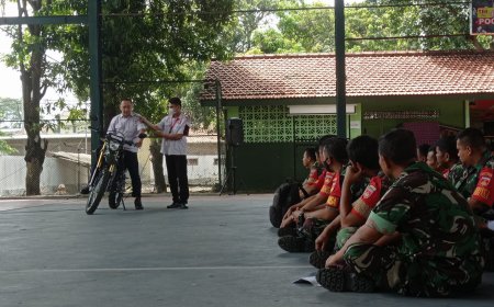 Babinsa Kodim Tegal Terima Sosialisasi penggunaan Kendaraan Dinas Baru