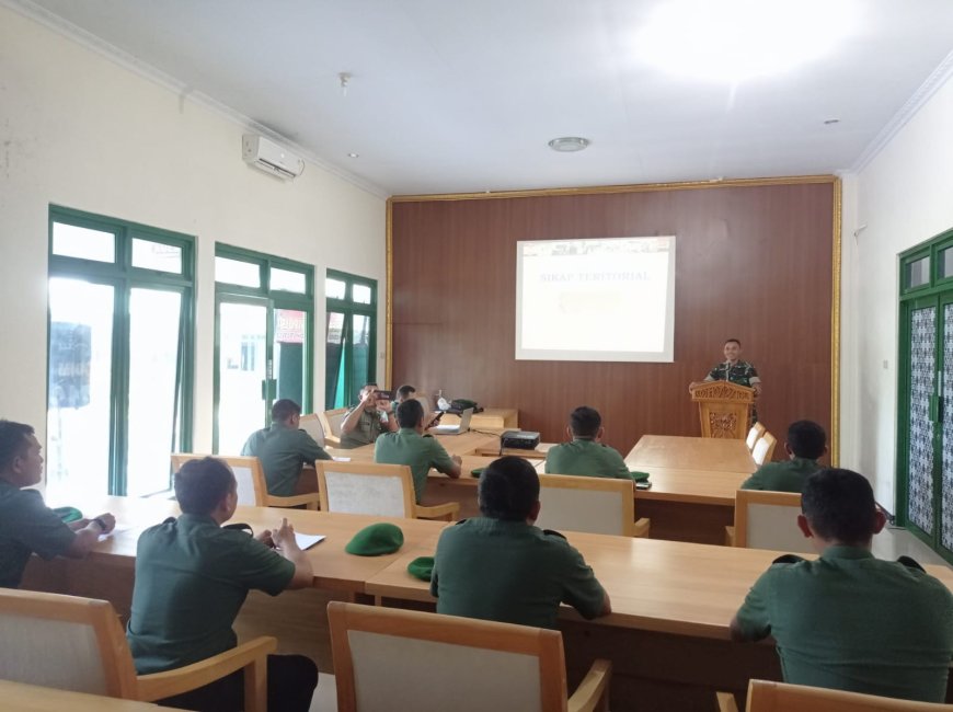 Kodim 0712/Tegal Berikan Pembekalan Anggota Baru