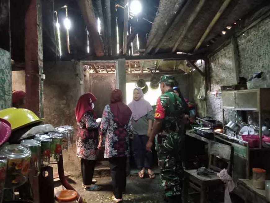 Babinsa Mendampingi Kegiatan Verifikasi Desa Odf