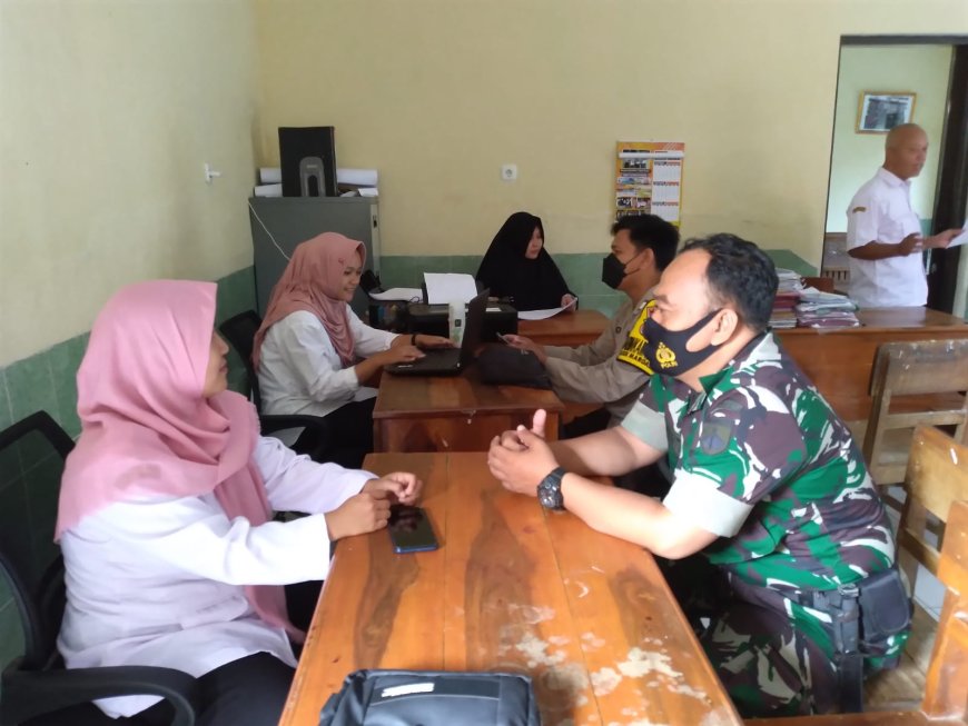 Babinsa Koramil 16 Margasari Kodim Tegal Laksanakan Puldata Ter di Desa Binaan